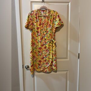 Wrap summer dress